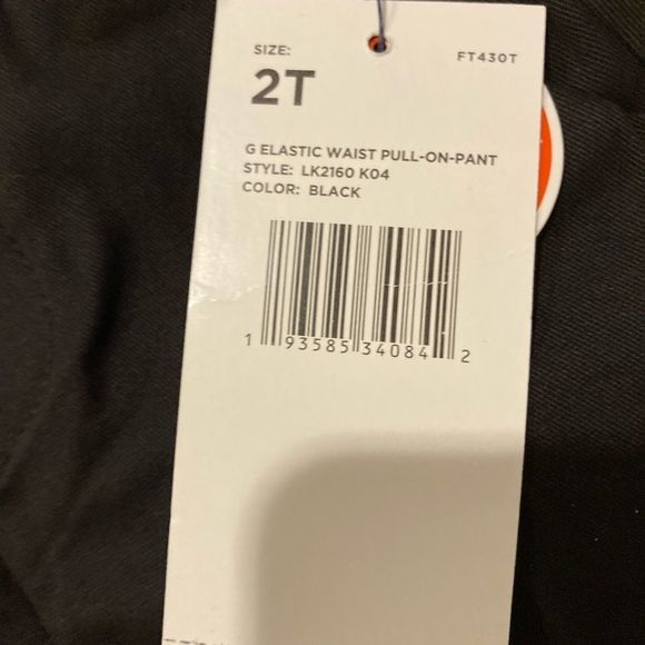 French Toast black pants 2T NWT - Picture 5 of 5